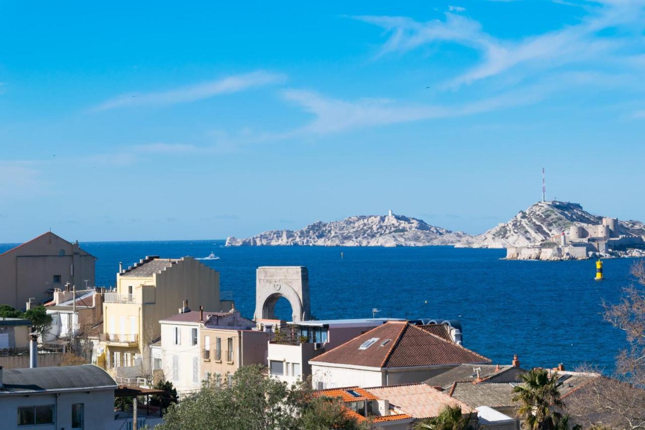 Vue Feerique Sur La Mer - Air Rental Marseille Extérieur photo