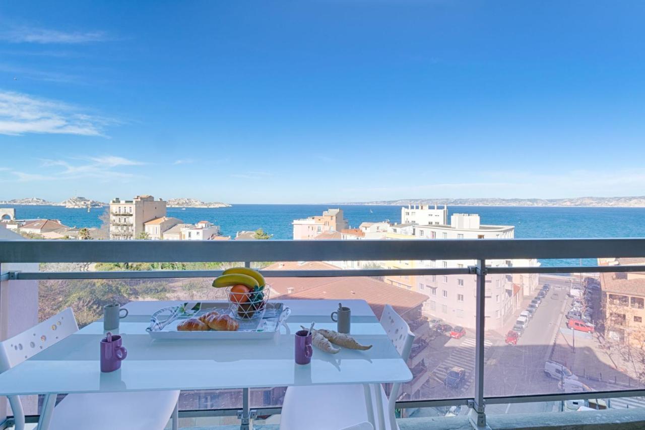 Vue Feerique Sur La Mer - Air Rental Marseille Extérieur photo